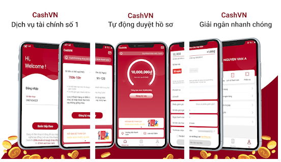 CashVN – Vay tiền online qua app, điều kiện dễ, biết kết quả nhanh