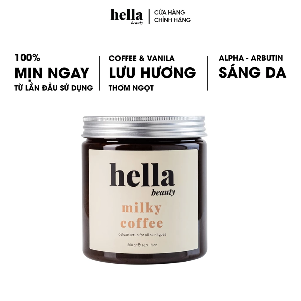 Tẩy Tế Bào Chết Body Cà Phê Hella Beauty – Giảm giá hấp dẫn trên Shopee