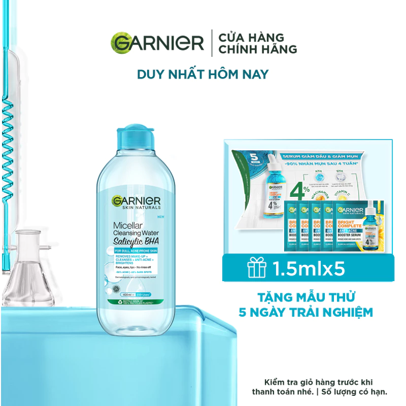 Nước Tẩy Trang Garnier Micellar Cleansing Water 400ml – SP được bán chạy trên Shopee